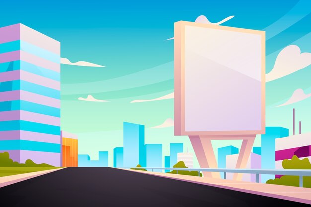 Ilustración de señalización digital degradada