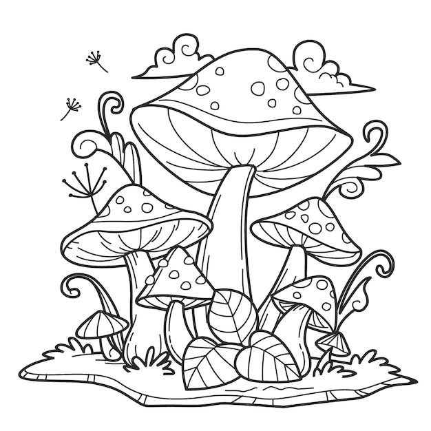 Ilustración de setas dibujada a mano