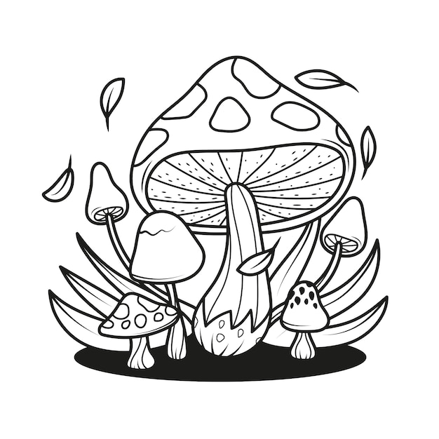 Ilustración de setas dibujada a mano