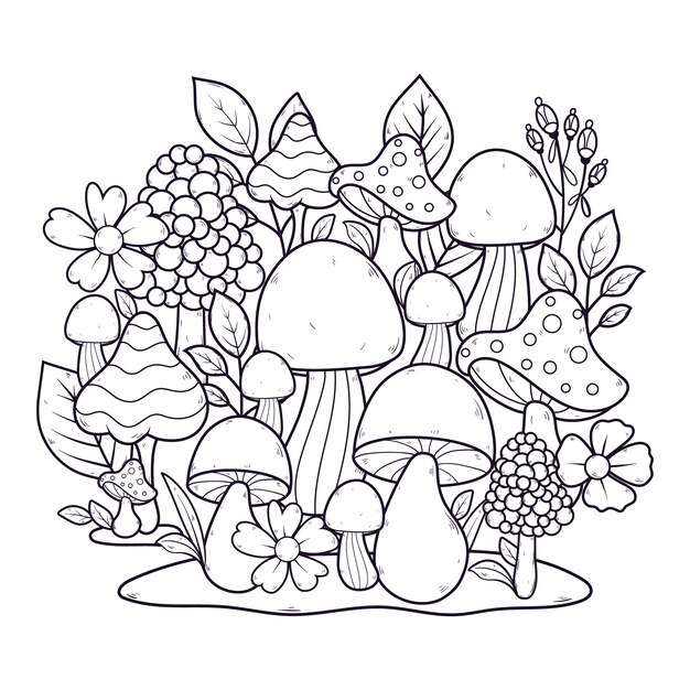 Ilustración de setas dibujada a mano