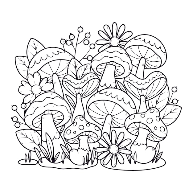 Ilustración de setas dibujada a mano