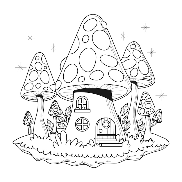 Ilustración de setas dibujadas a mano