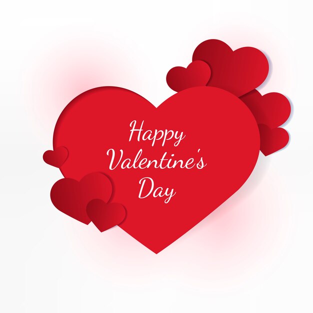 Ilustración de tarjeta de San Valentín