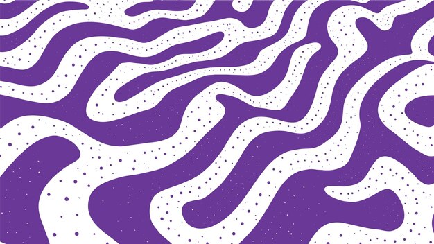 Ilustración del telón de fondo de la línea púrpura del laberinto