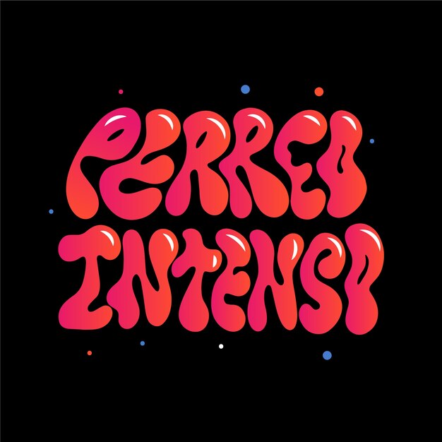 Ilustración de texto de cumbia dibujada a mano
