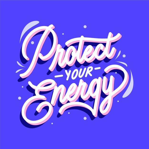 Ilustración de texto rosa fuerte dibujado a mano