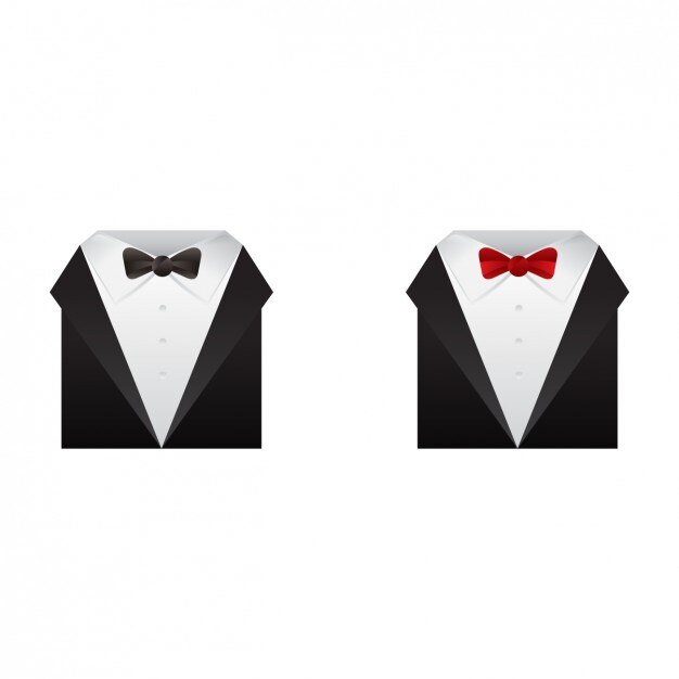 Ilustración de traje de hombre