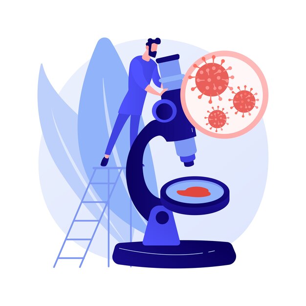 Ilustración de vector de concepto abstracto COVID-19. Coronavirus en todo el mundo, pandemia, víctimas del covid-19, brote de infección, estadísticas, número de muertos, estado de emergencia, medida de cuarentena, metáfora abstracta.
