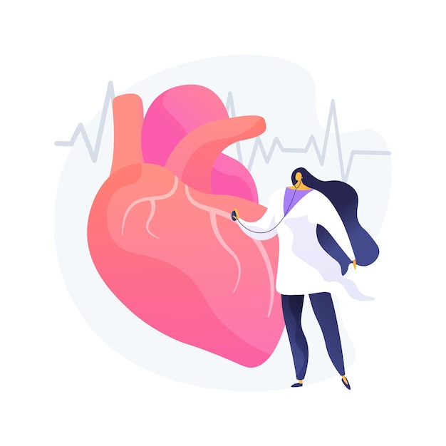 Ilustración de vector de concepto abstracto de detección de audición. Prueba rápida de evaluación de la pérdida auditiva, detección de problemas auditivos, diagnóstico, señal de sonido, detección de discapacidad, metáfora abstracta del audiólogo.