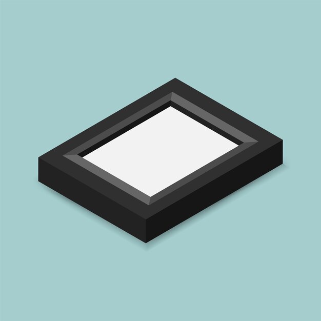 Ilustración de vector de icono de marco de foto