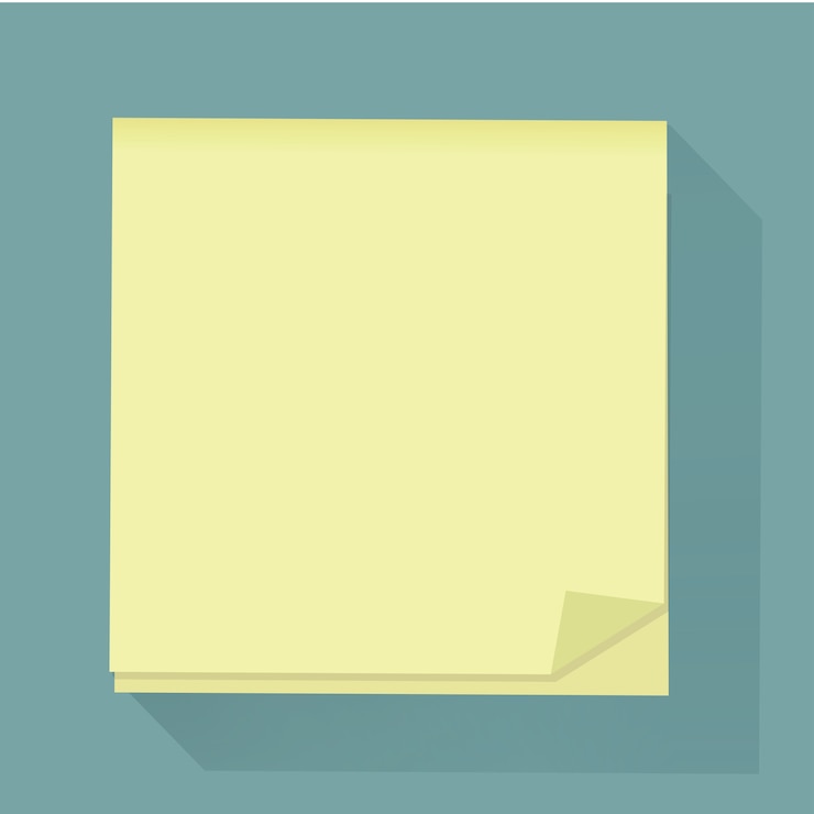 Vector gratuito ilustración de vector de icono de nota de mensaje de poste