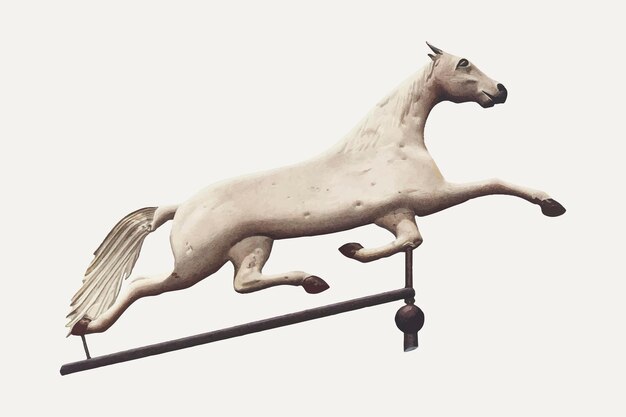 Ilustración de vector de veleta vintage, remezclada de la obra de arte de Henry Murphy