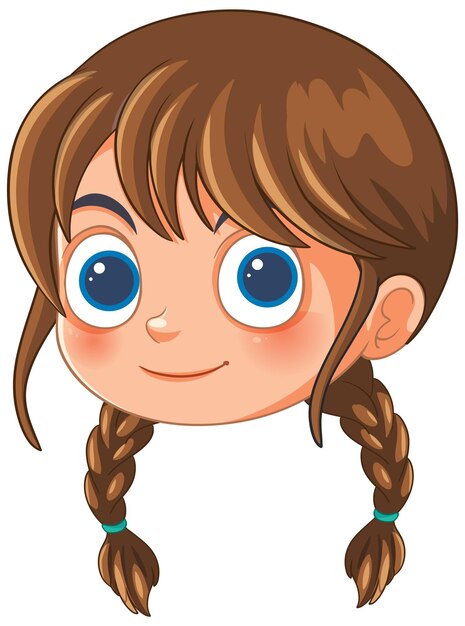 Ilustración vectorial de la muchacha mariposa