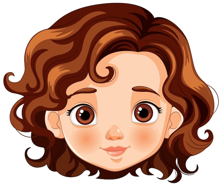 Vector gratuito ilustración vectorial del niño sonriente
