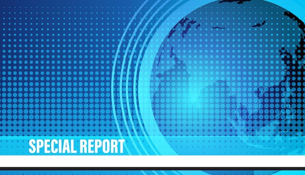 Ilustración vectorial de noticias globales