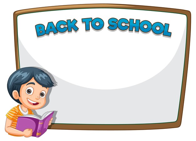 Ilustración de la vuelta a la escuela