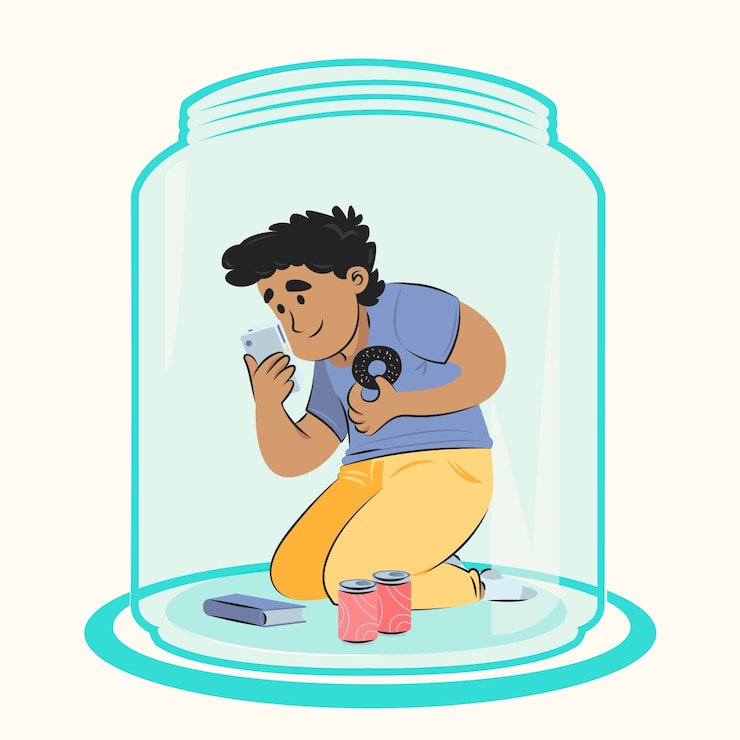 Vector gratuito ilustración de zona de confort dibujada a mano