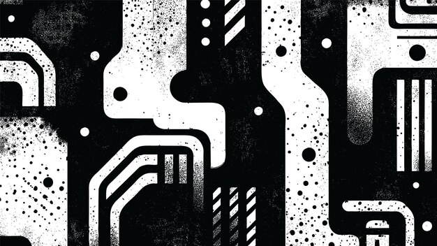 ilustraciones geométricas grunge