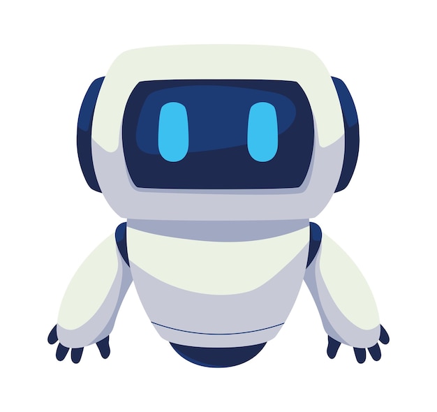 Las ilustraciones de la tecnología robot cyborg