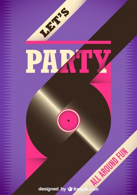 Imagen para fiestas en formato vectorial