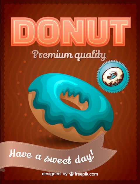 Imagen vectorial donut