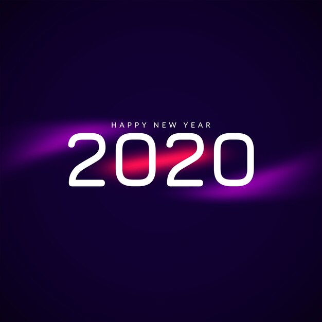 Impresionante fondo de año nuevo 2020