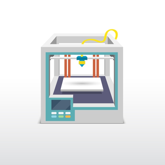 Imprimiendo emblema 3d