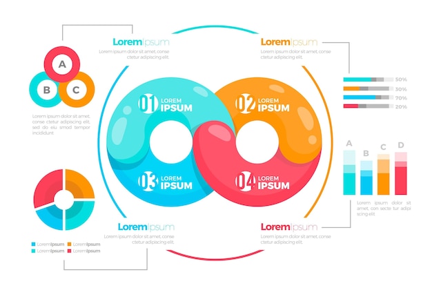 Infografía de bucle infinito