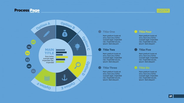 Vector gratuito infografía con diseño de múltiples opciones