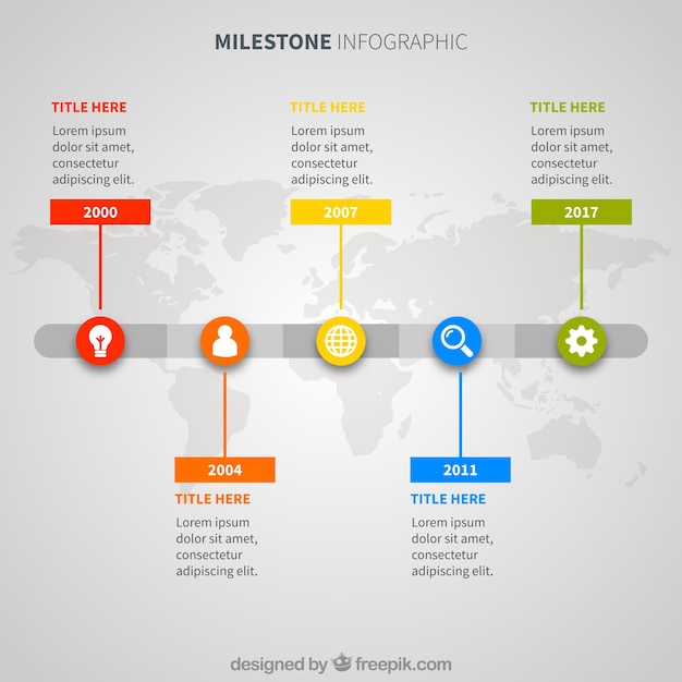 Vector gratuito infografía de empresa internacional