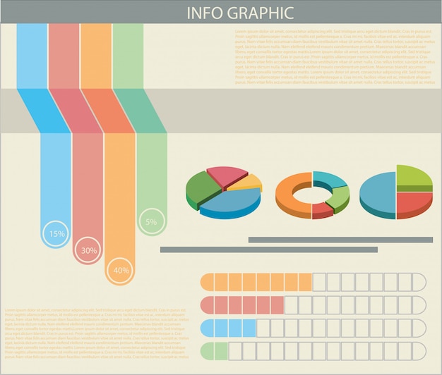 Una infografía con gráficos coloridos.