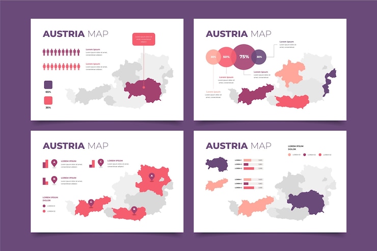 Vector gratuito infografía de mapa de australia de diseño plano