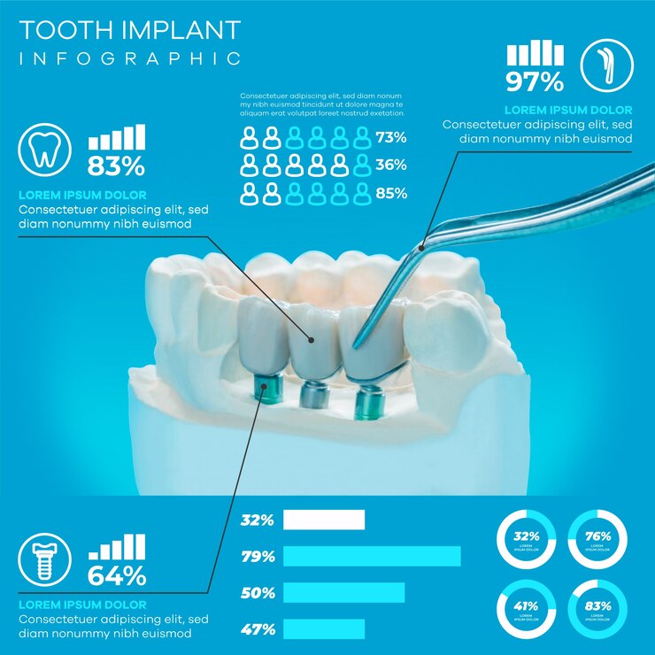 Vector gratuito infografía médica con imagen