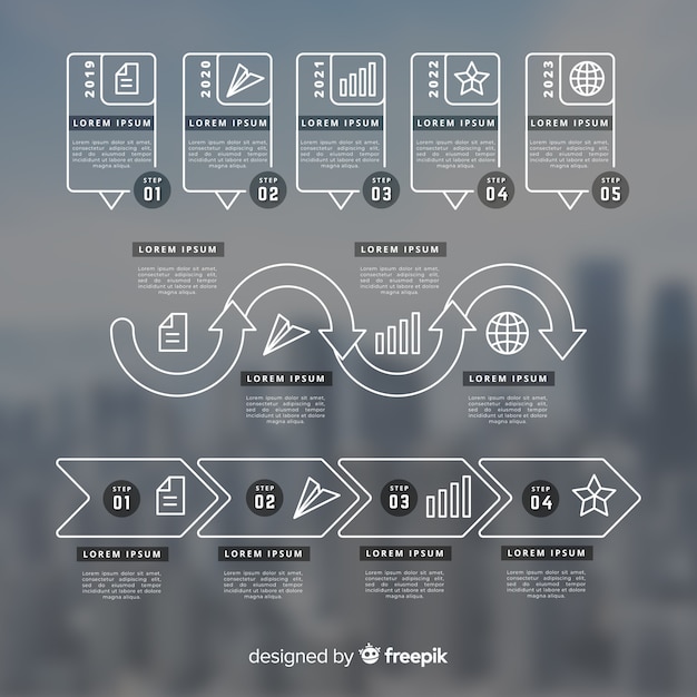 Infografía profesional con imagen