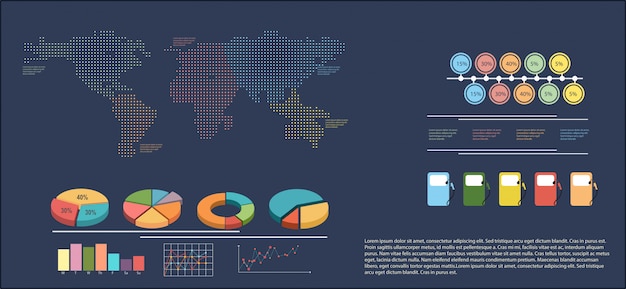 Una infografía que muestra un mapa.