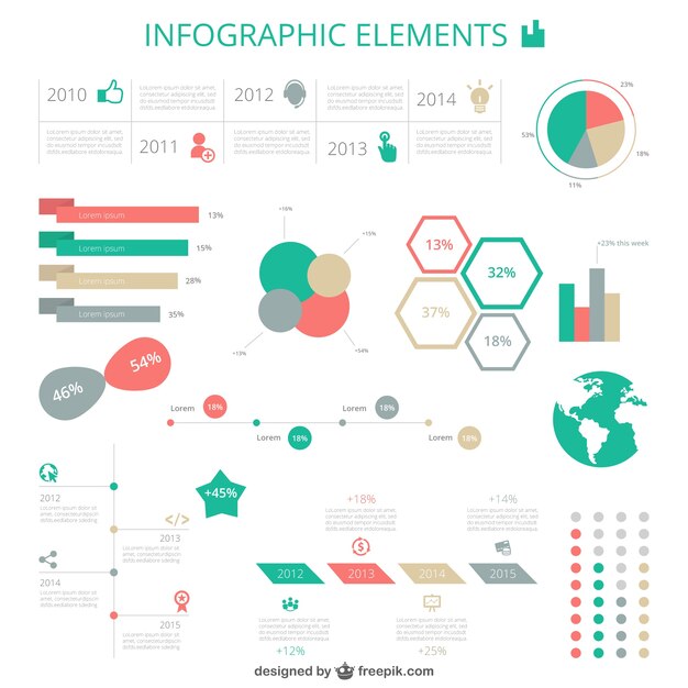 Infografía retro