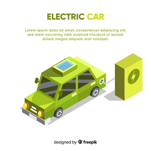 Infografía sobre coches eléctricos