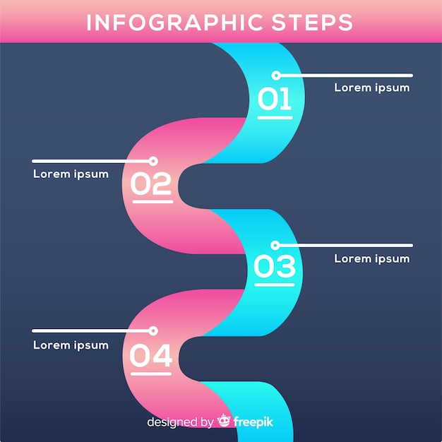 Vector gratuito infografía