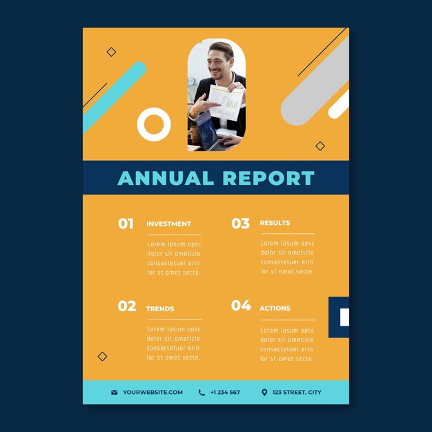 Informe anual del banco de diseño plano