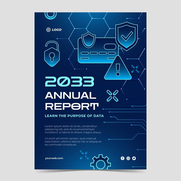 Informe anual de formas geométricas de privacidad de datos degradados