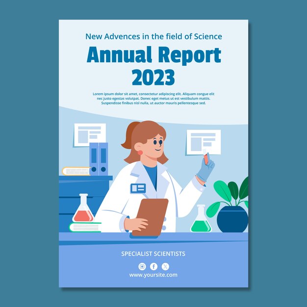 Informe anual de investigación científica.