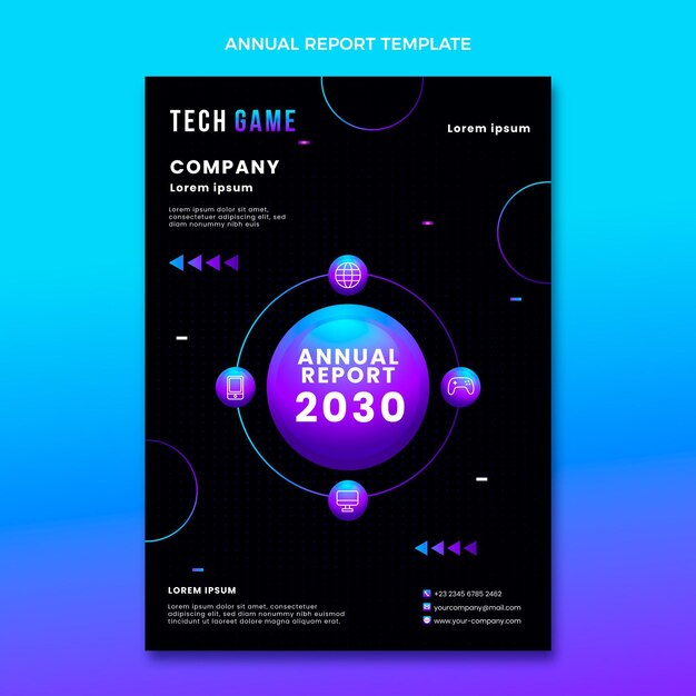 Informe anual de tecnología abstracta degradada