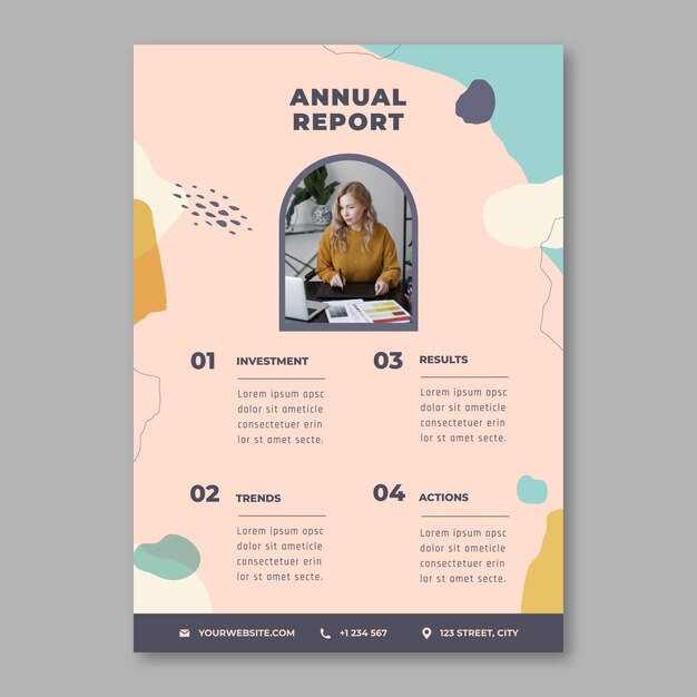 Informe anual del trabajo de diseño web