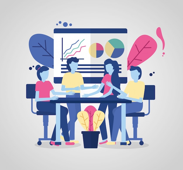 Informe de personas de negocios