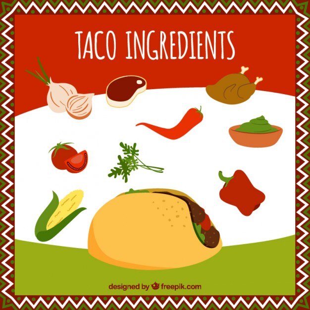 Ingredientes esenciales de los tacos