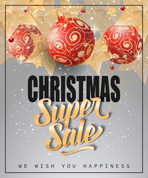 Inscripción de Navidad Super Sale