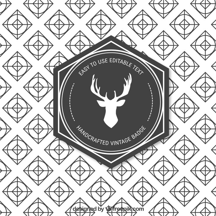Vector gratuito insignia artesanal retro
