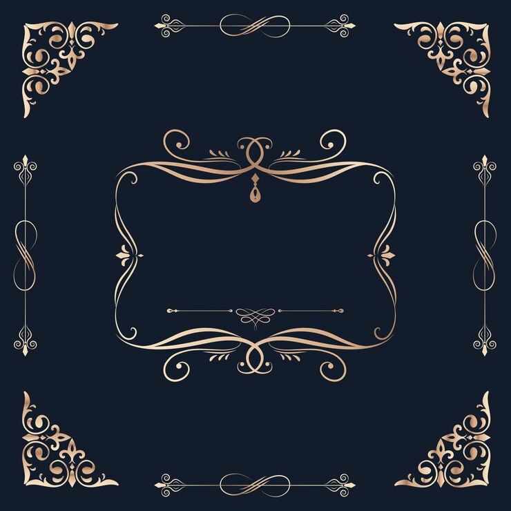 Vector gratuito insignia en blanco remolino vintage