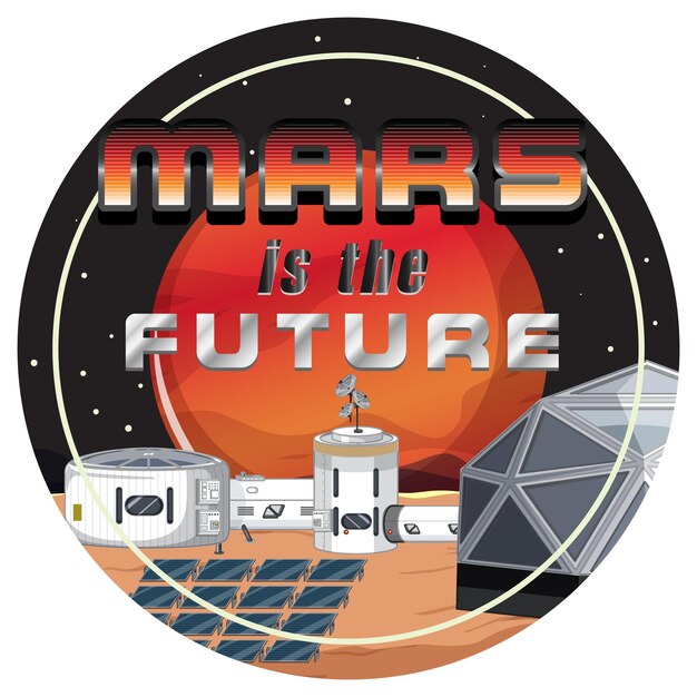 Insignia de Marte es el logotipo del futuro