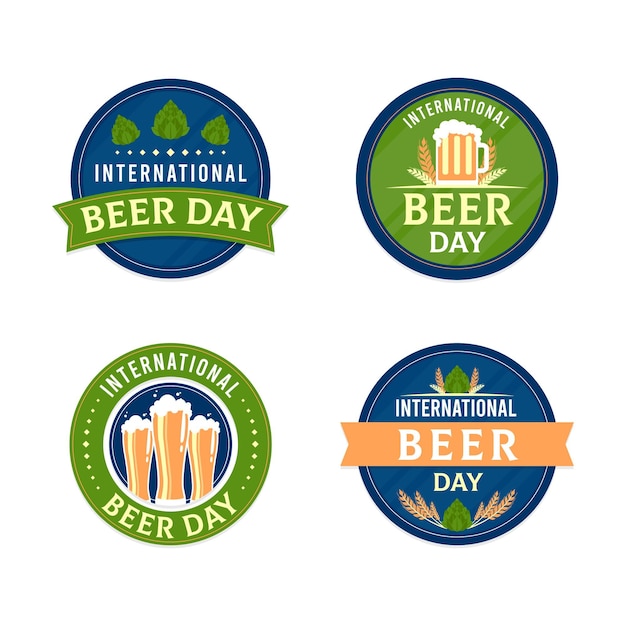 Insignias del día internacional de la cerveza